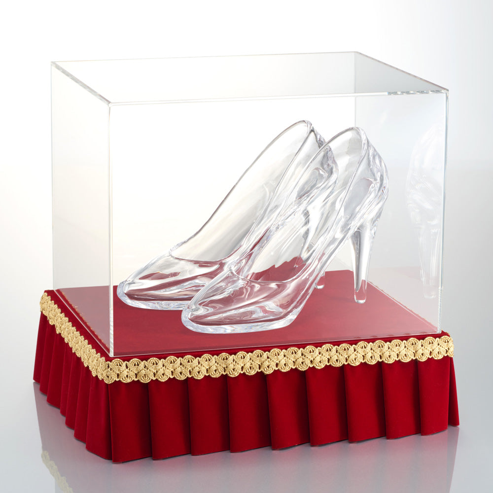 履けるガラスの靴・シンプル（両足） – 履けるガラスの靴エマ