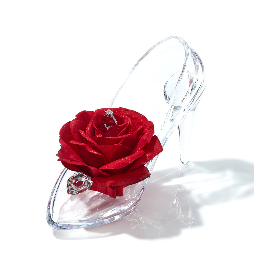 Rose with ring (with proposal ring)